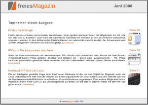 freiesmagazin Juni 2008